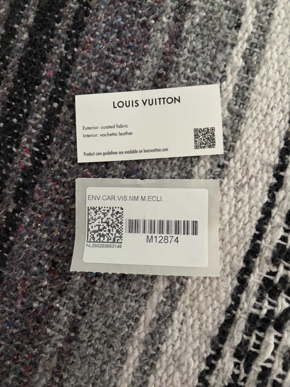 Authentic Louis Vuitton Envelope Business Card Holder Monogram Leather