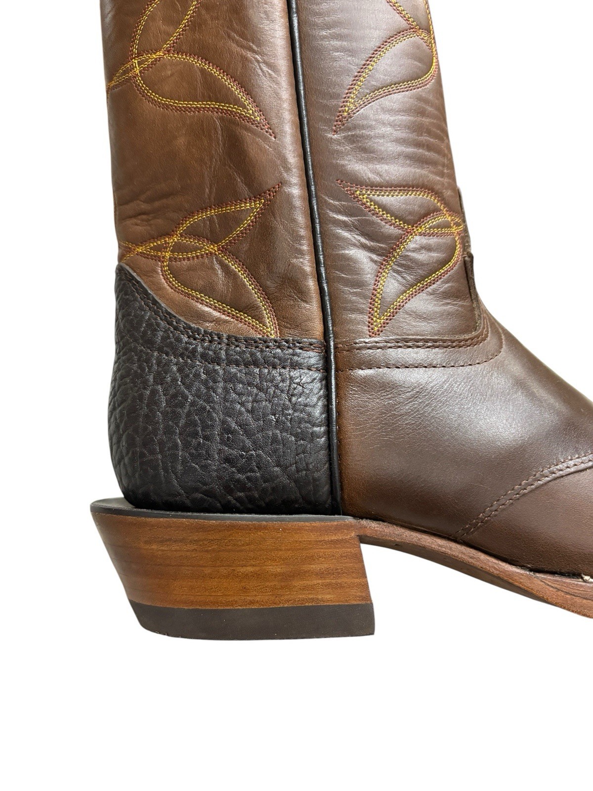 Hondo AT-5 Brown Horsebutt Finish Cowboy Boots FACTORY SECONDS