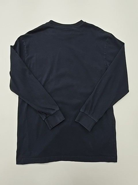 Dickies Men Navy Pocket Logo Patch Long Sleeve T-Shirt Size L Condition: Used