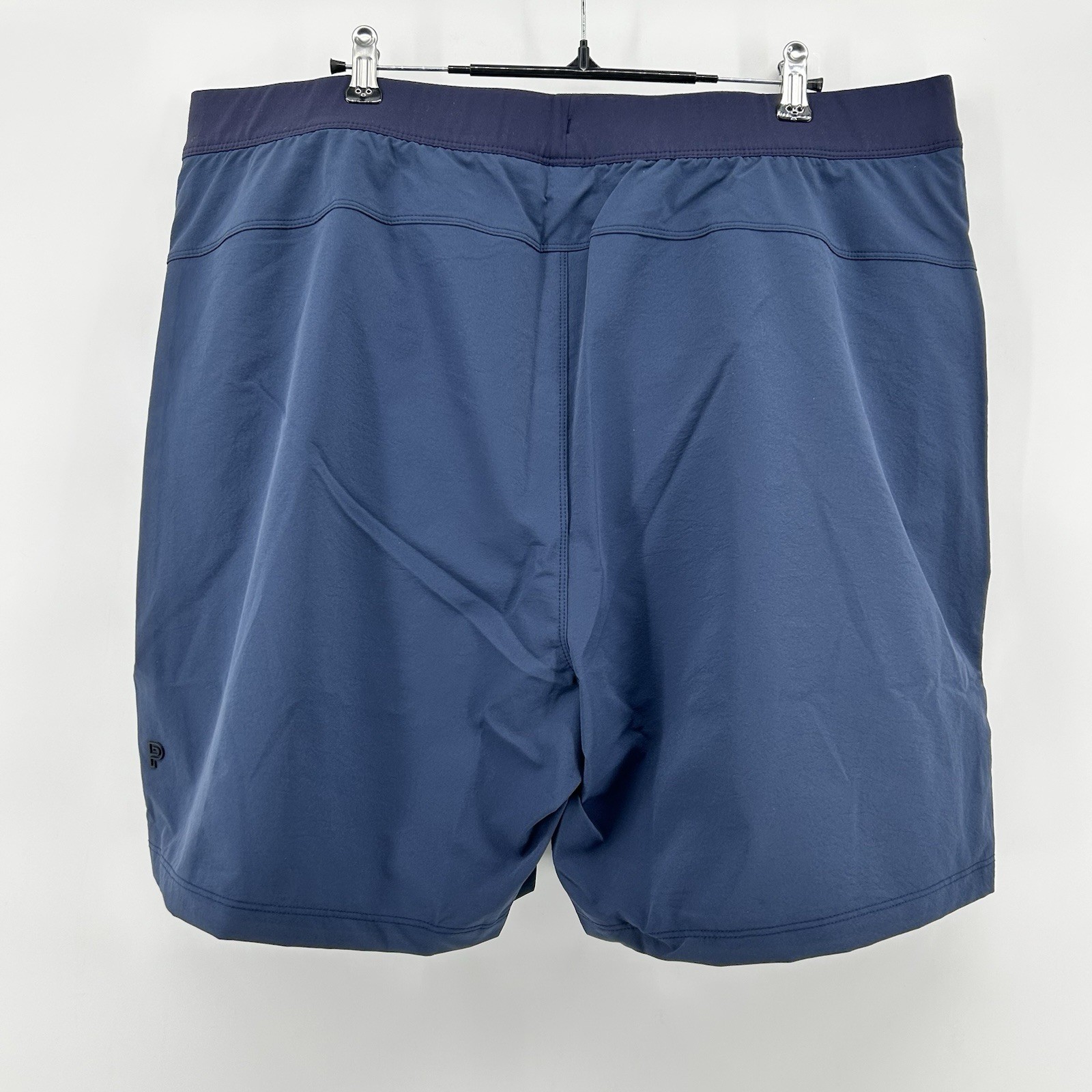 Public Rec Flex Shorts Mens 40×7.5″ Navy Blue Lined Hybrid Athletic Camp Gym NWT