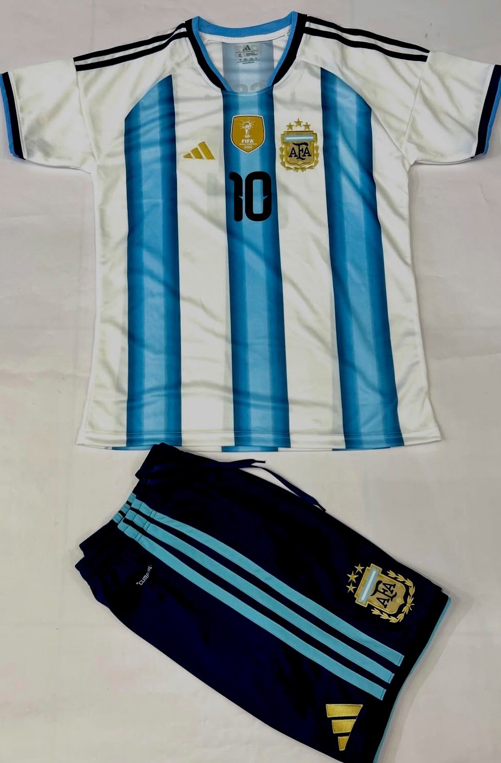 Aergentina Messi #10 Soccer Kit FIFA WC26 | Size 28 for kids