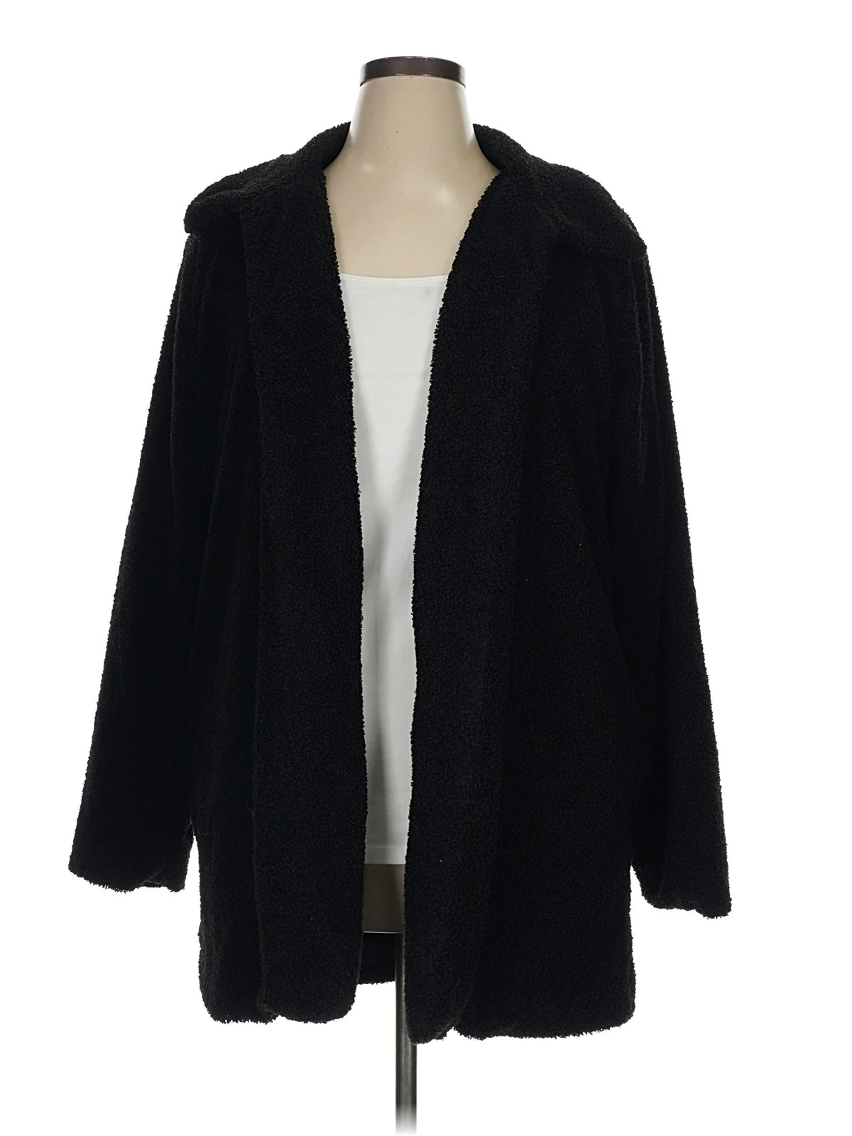 Shein Women Black Coat XL