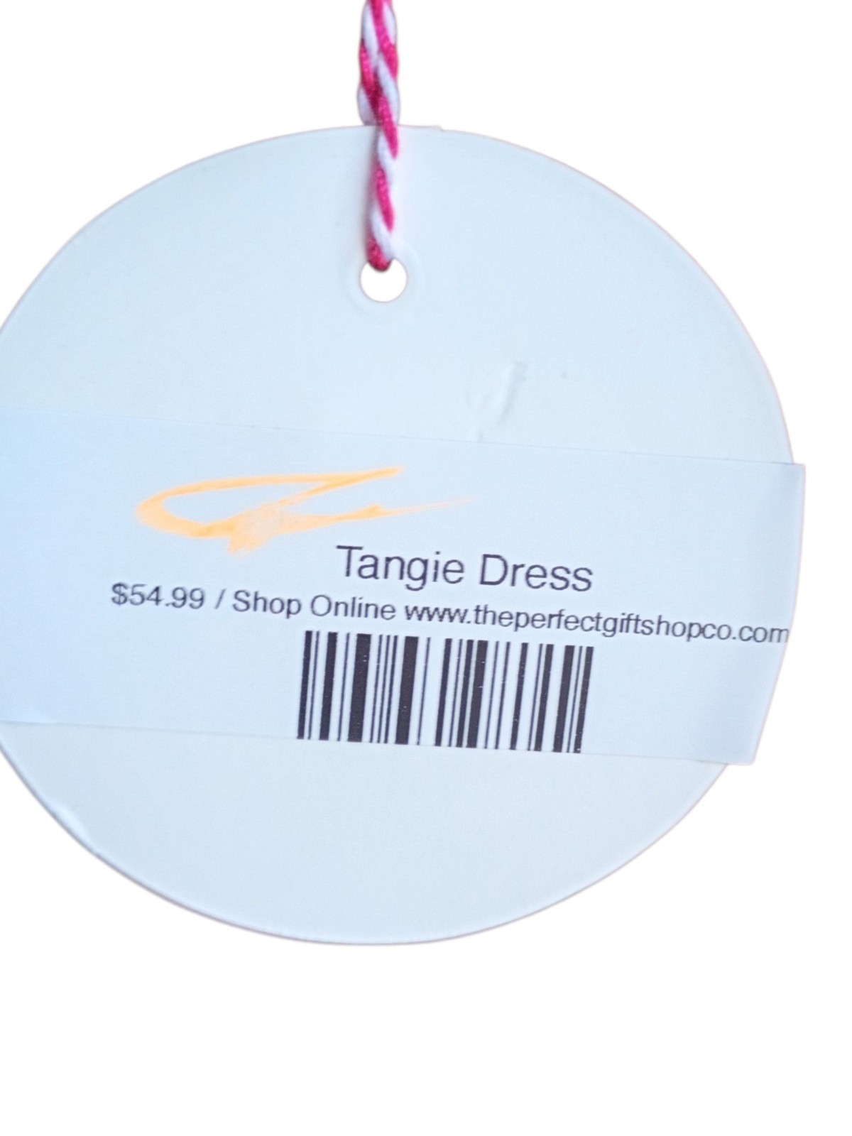 Umgee Orange Smocked Ruffle Collared Midi A-Line Dress Long Sleeve S
