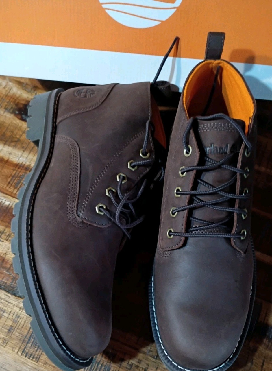 Mens Timberland Redwood Falls Premium Waterproof Leather Chukka Boot Sz 11.5
