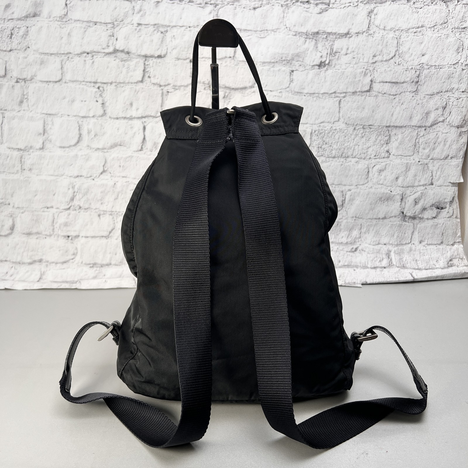 PRADA Backpack Black A-13800
