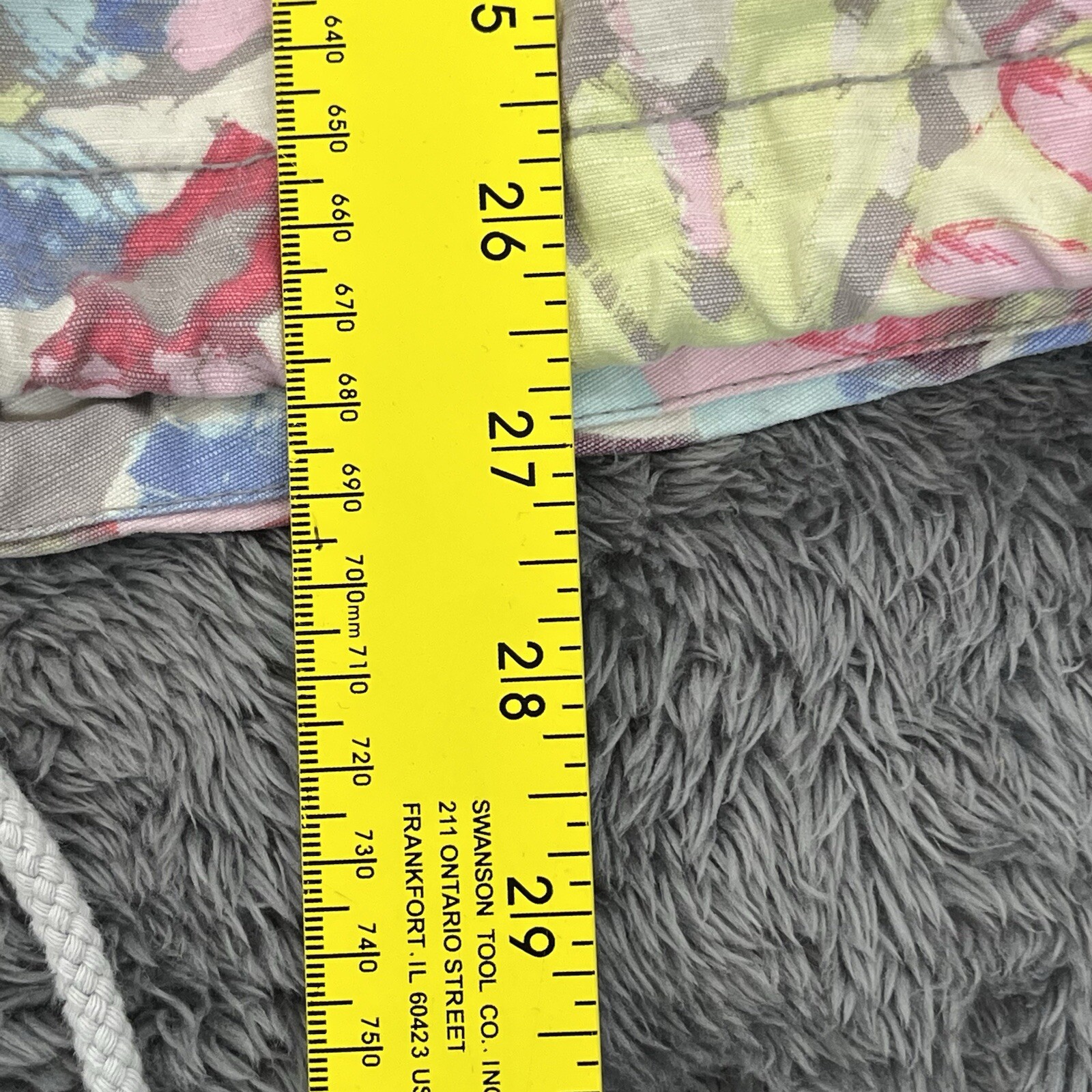 Mossimo Supply Hooded Jacket Womens Small Zip Snap Pastel Floral Wearable Art