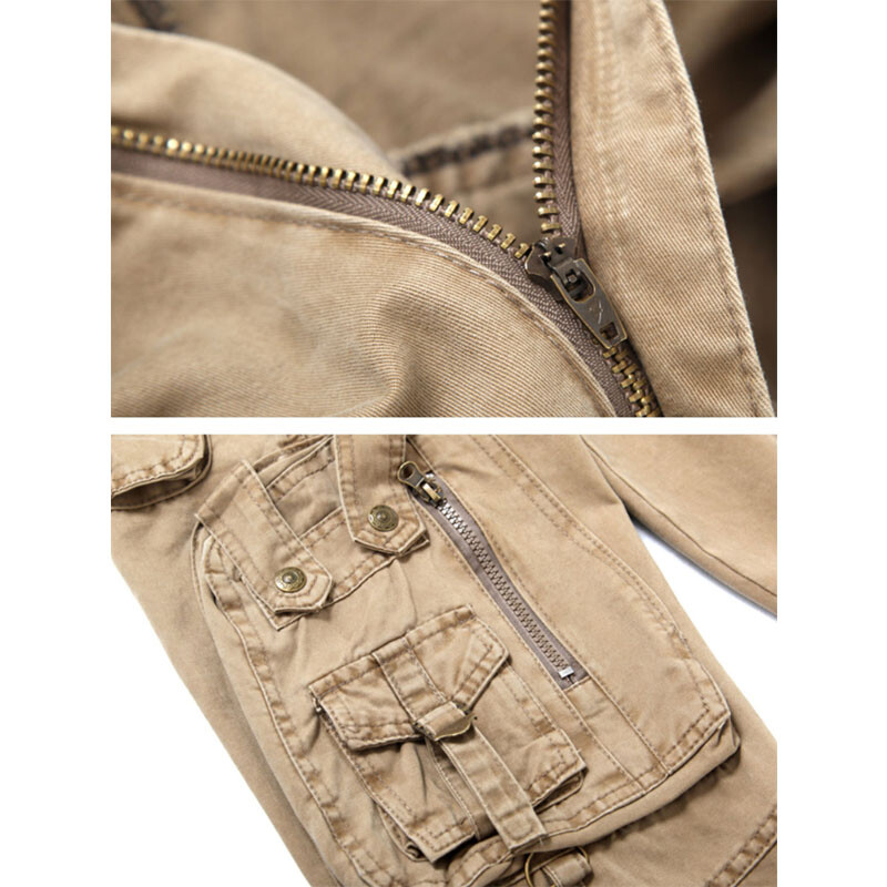 New Mens Cargo Pants Work Trousers Multiple Pockets Tactical Combat Outdoor Pant
