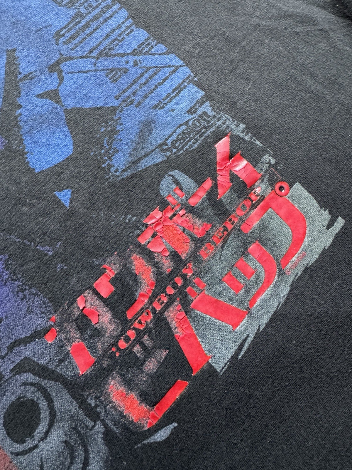 Vintage Cowboy Bebop T-Shirt Anime Spike Spiegal Faye Valentine ODM Size XL
