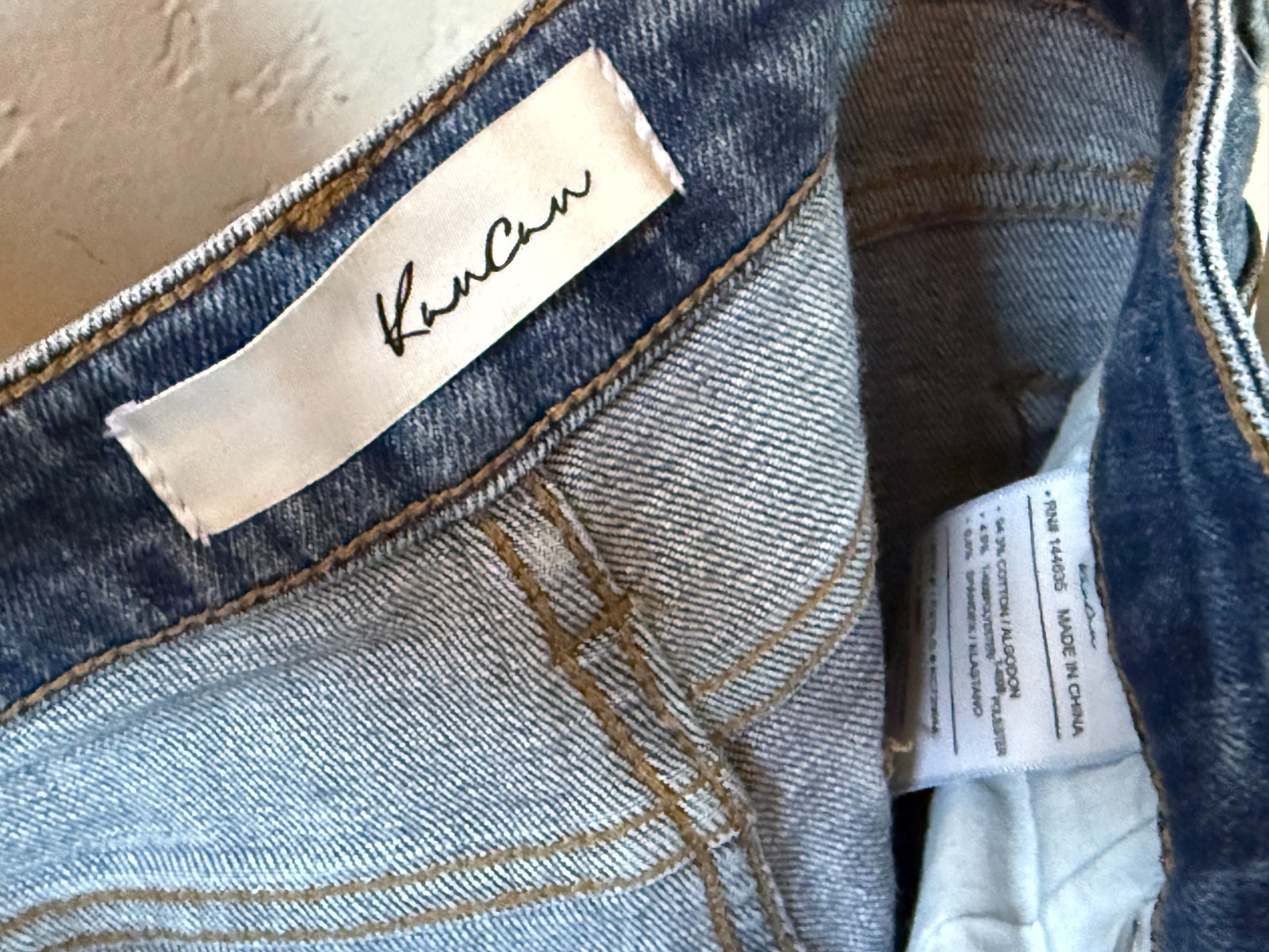 KanCan Jeans sz 0/23 women’s/juniors light blue distressed jeans