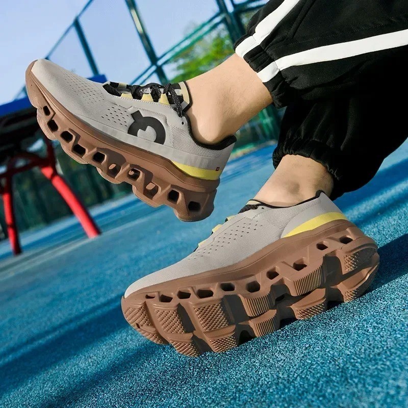 Men’s Cushioning Running Shoes Lightweight Athletic Casual Sneakers Male Non