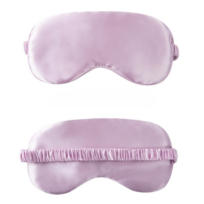 Imitation Silk Sleep Eye Mask Light Blocking Double-sided Silk Ice Silk Eye Mask
