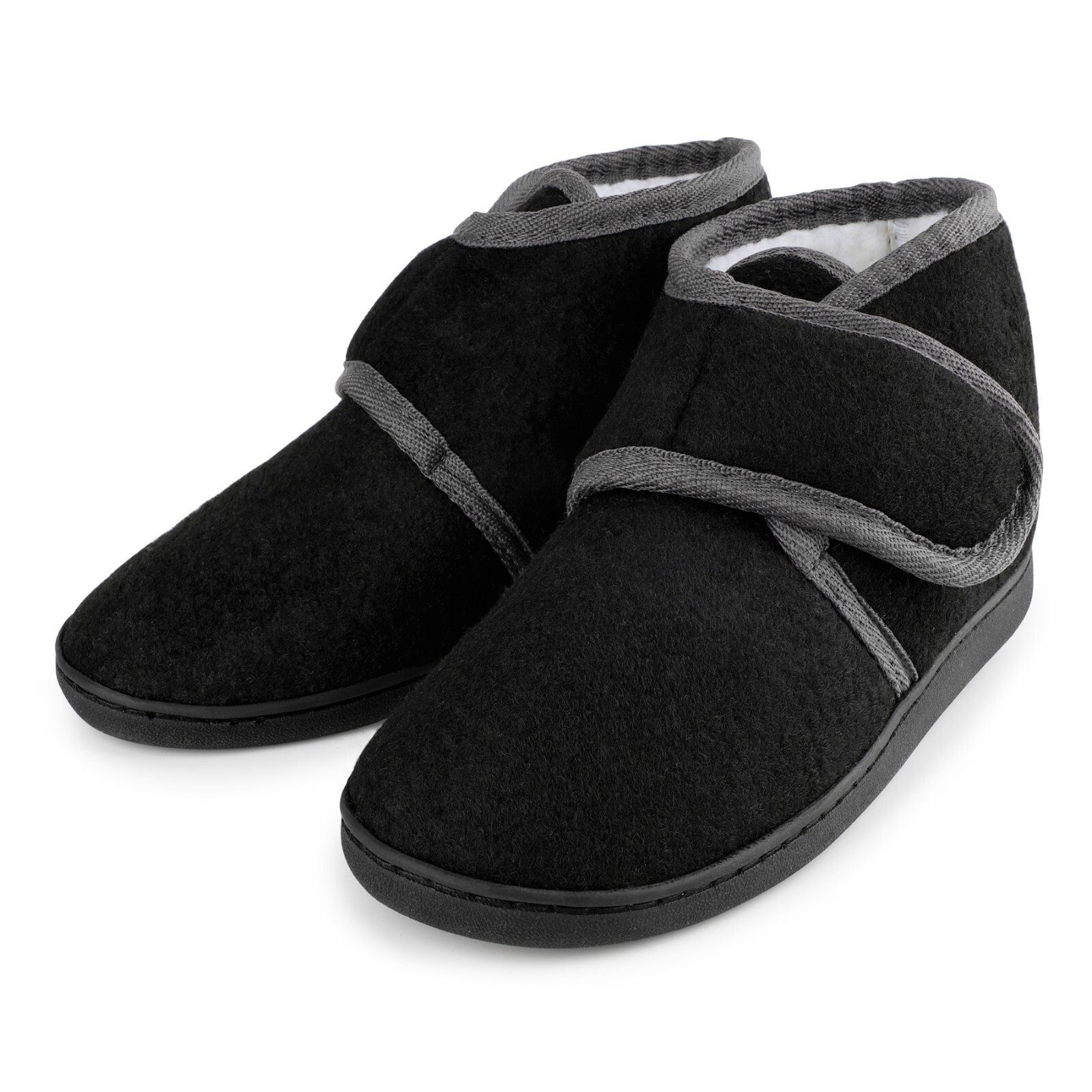 Women’s Memory Foam House Boots Slippers Swollen Feet Diabetic Slippers Comfort