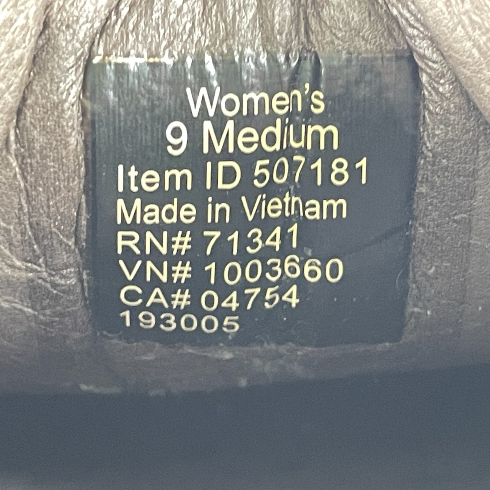 LL Bean Stone Coast Oxford Sneakers Womens Size 9 M Ash Brown Leather Shoes