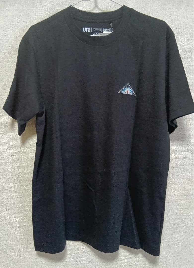 UNIQLO Doraemon Meets Louvre UT Graphic T-Shirt Black L Large New Anime 480136
