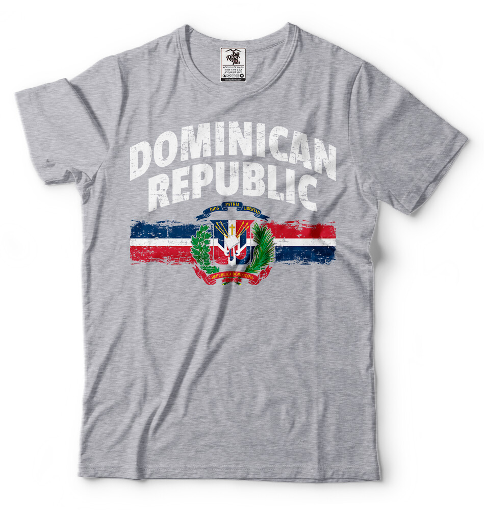 Dominican Republic T-shirt Republica Dominicana Tee Shirt National country Tee