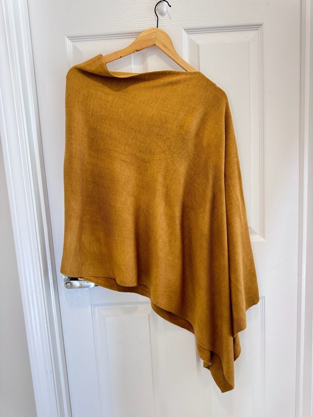 Coco + Carmen Lightweight Multi-Way Poncho Mustard Yellow NWT