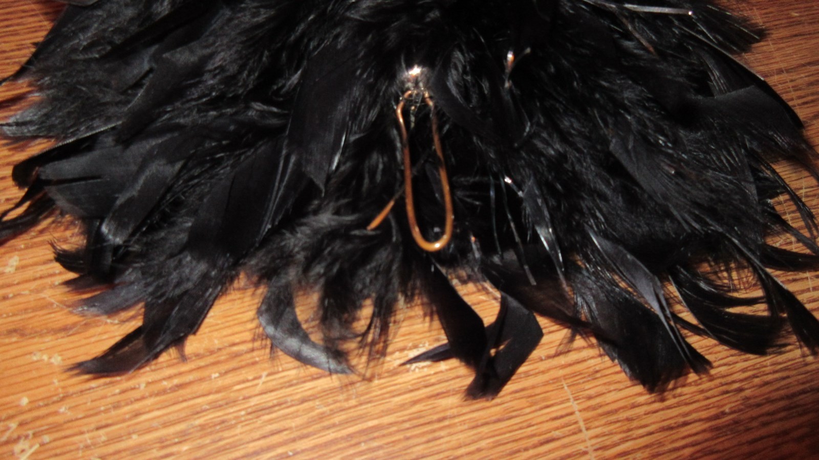 1 Black Silver Marching Band Hat Cap Shako FEATHER PLUME ONLY Used for Starburst