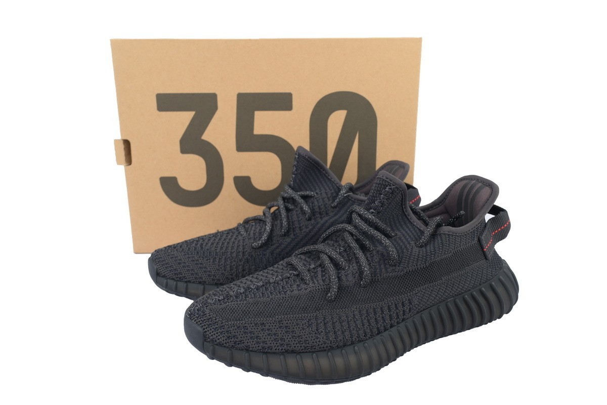 adidas Yeezy Boost 350 V2 Low Black Non-Reflective – Men’s Shoes