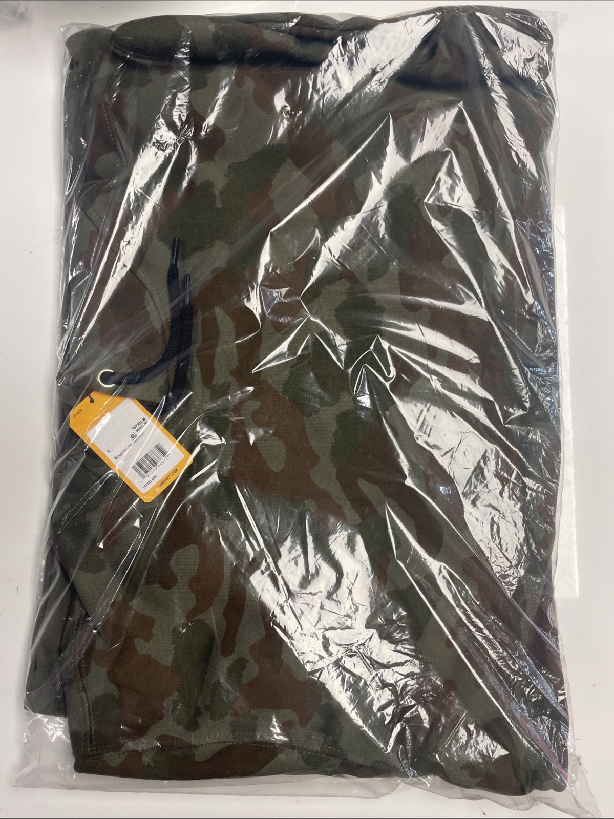Carhartt Men’s Marquette Camouflage Hooded Sweatshirt Hoodie L Large NWT Hunting
