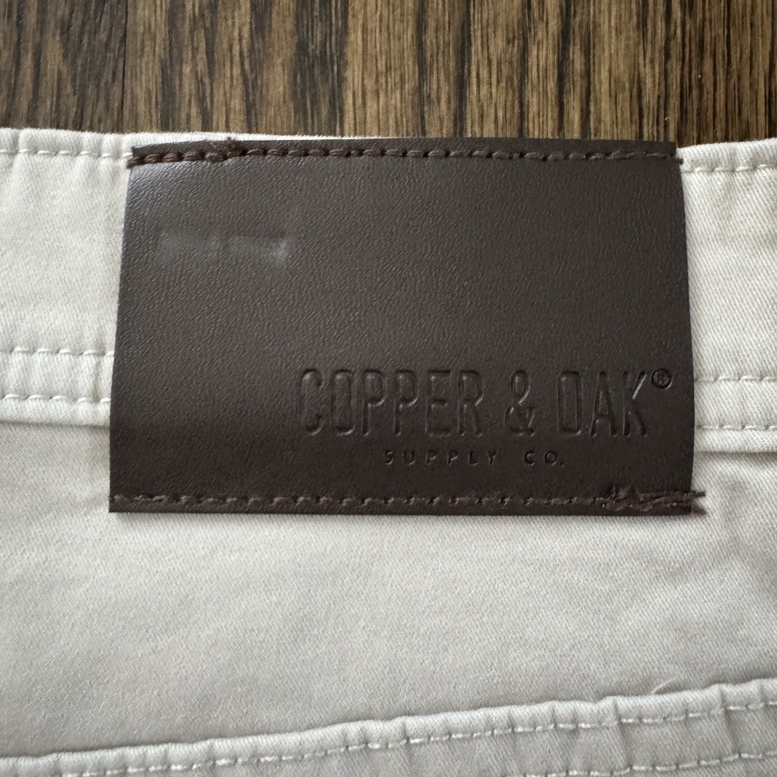 Copper & Oak NWT Men’s 34×32 5 Pocket Every Day Pants Canyon Gray K5S817 NWT $75