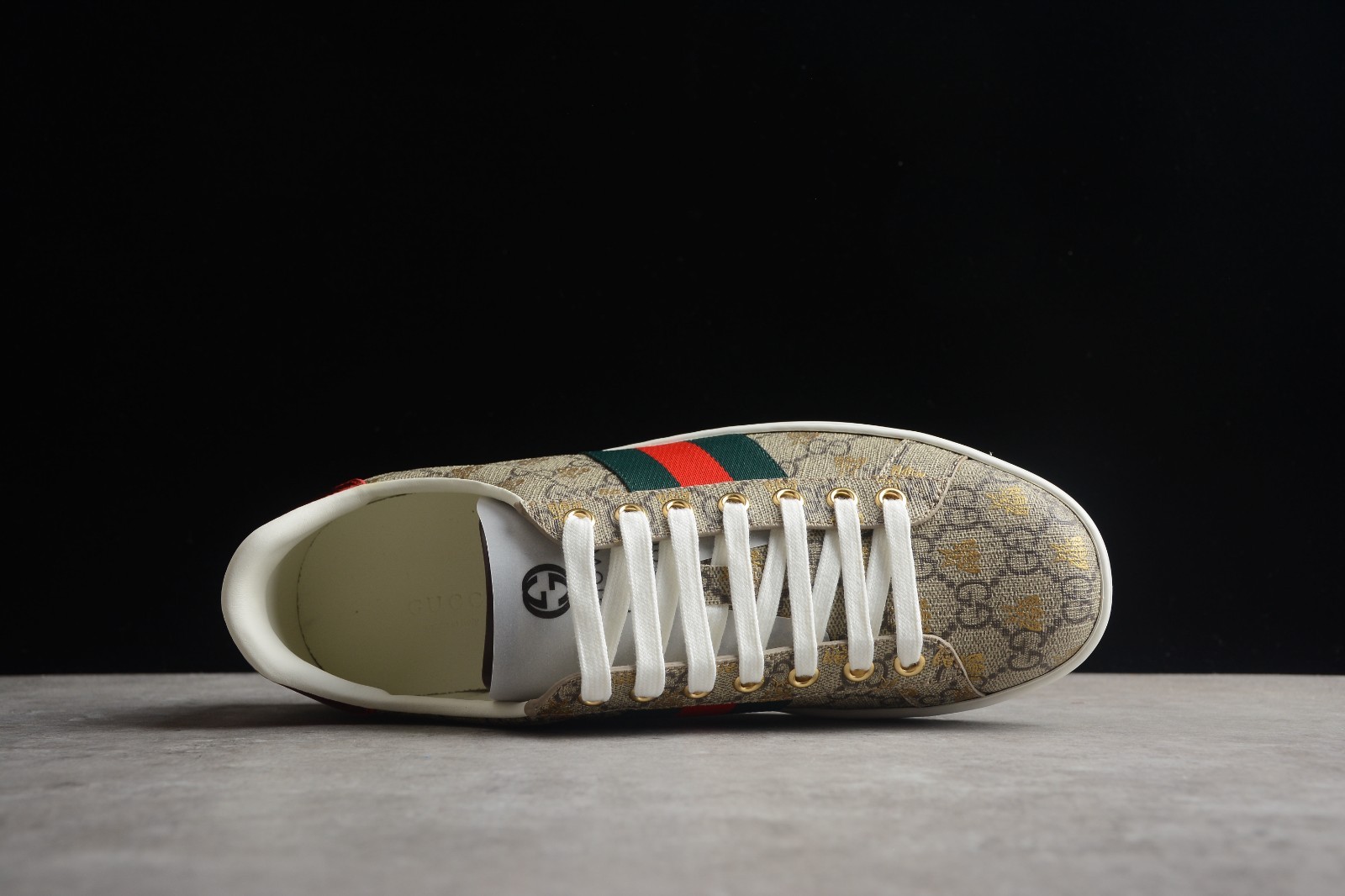 GUCCI ACE Canvas bee Men’s sneakers