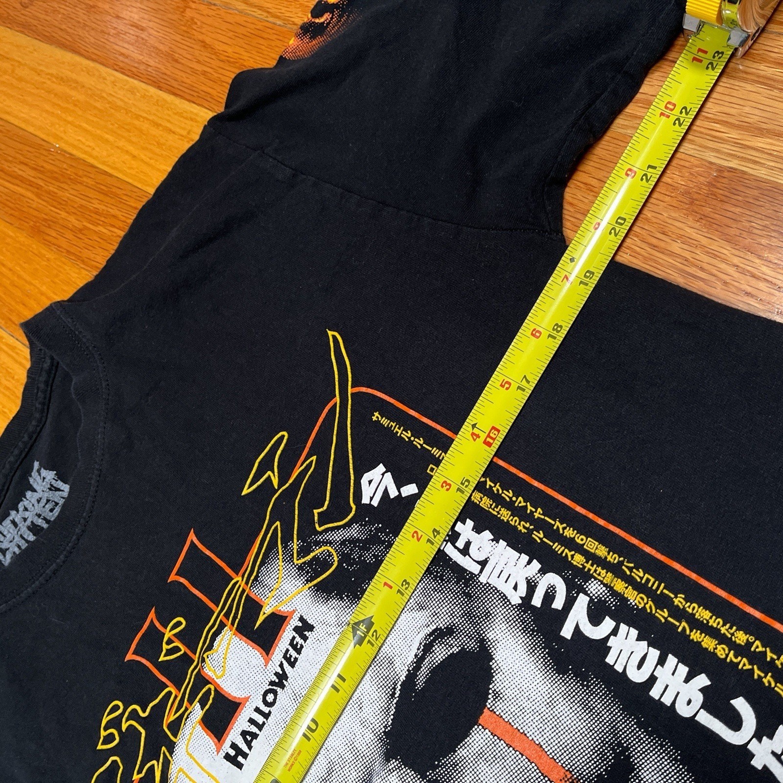 Halloween II Long Sleeve Black T-Shirt Rucking Fotten Size Medium John Carpenter