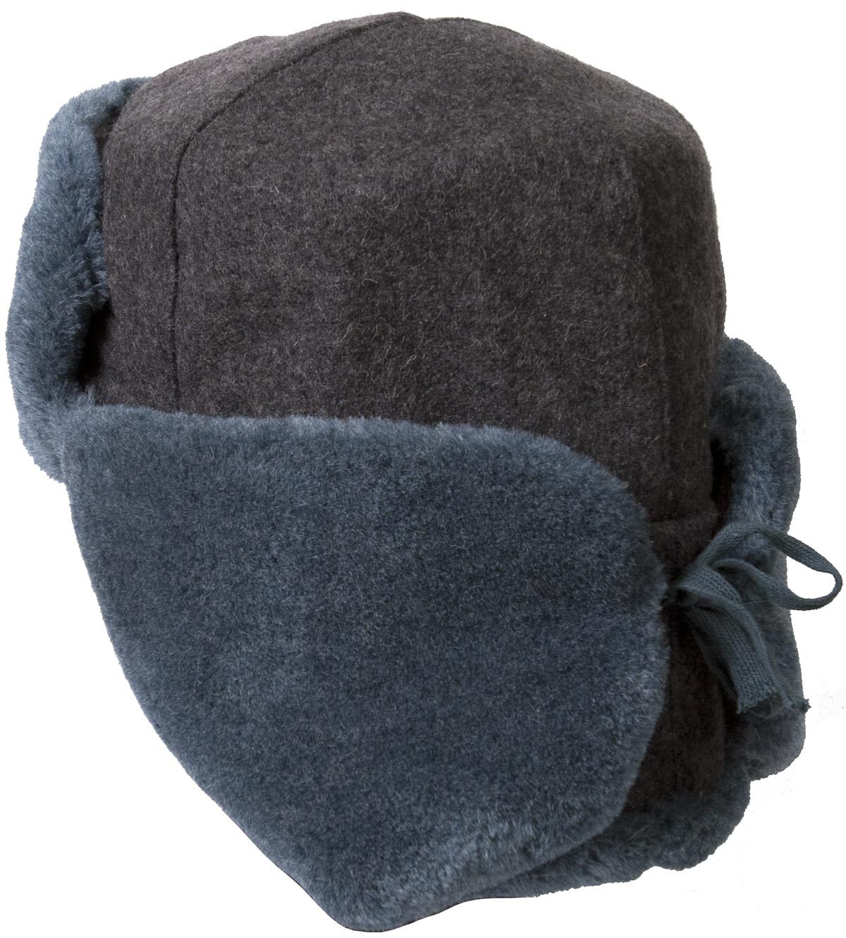Soviet Army soldier surplus ushanka winter hat. Trapper Aviator Ear Flaps