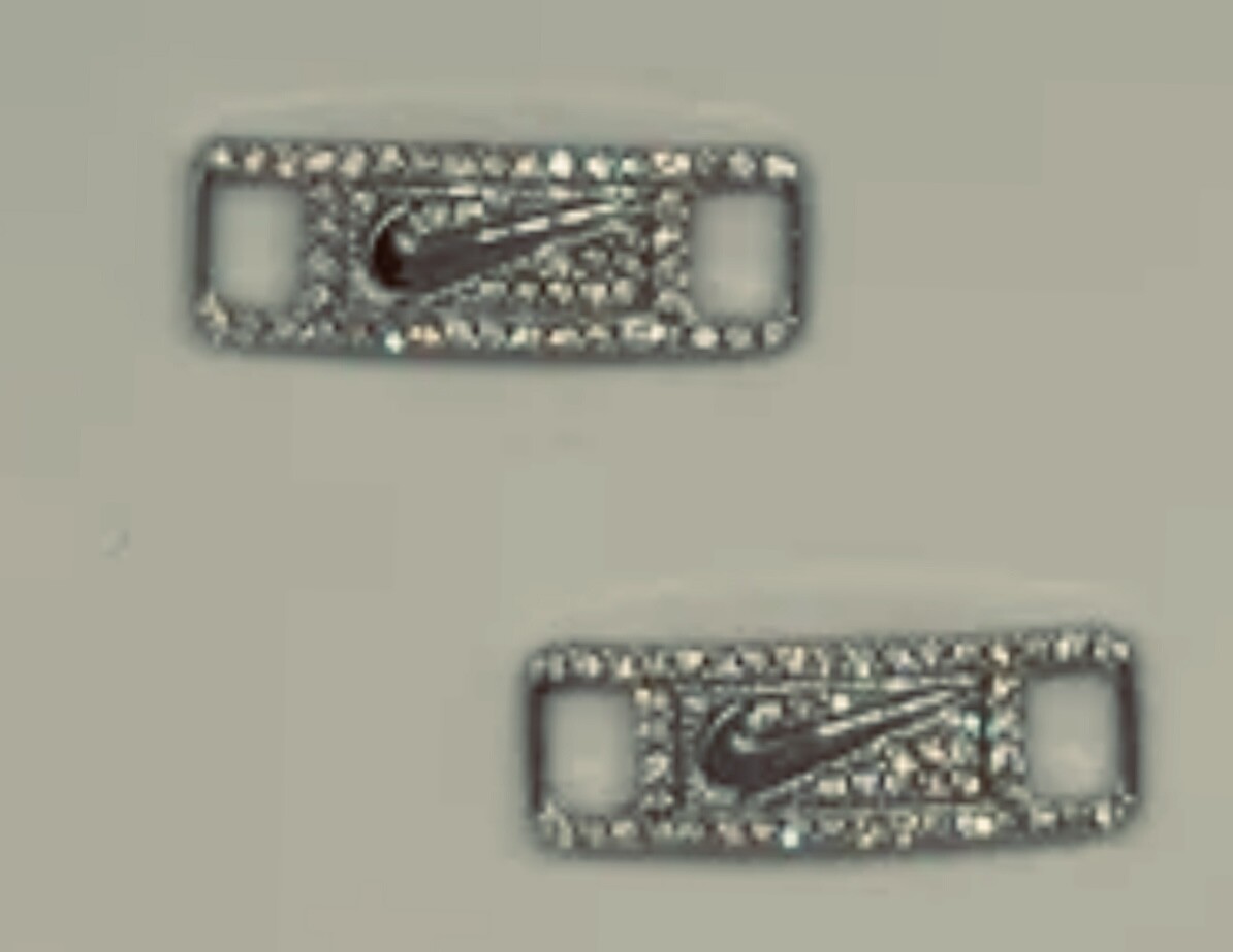 Nike AF1 Replacement Lace Tags Lace Locks Shoe badge Air Force Ones Dubraes ⚡️