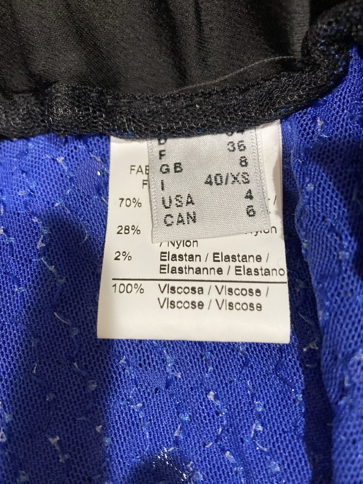 OTTO‘DAME Dodger Blue Sequin Leggings Stretch Sz 4 Small 28 W x 30 L NWOT