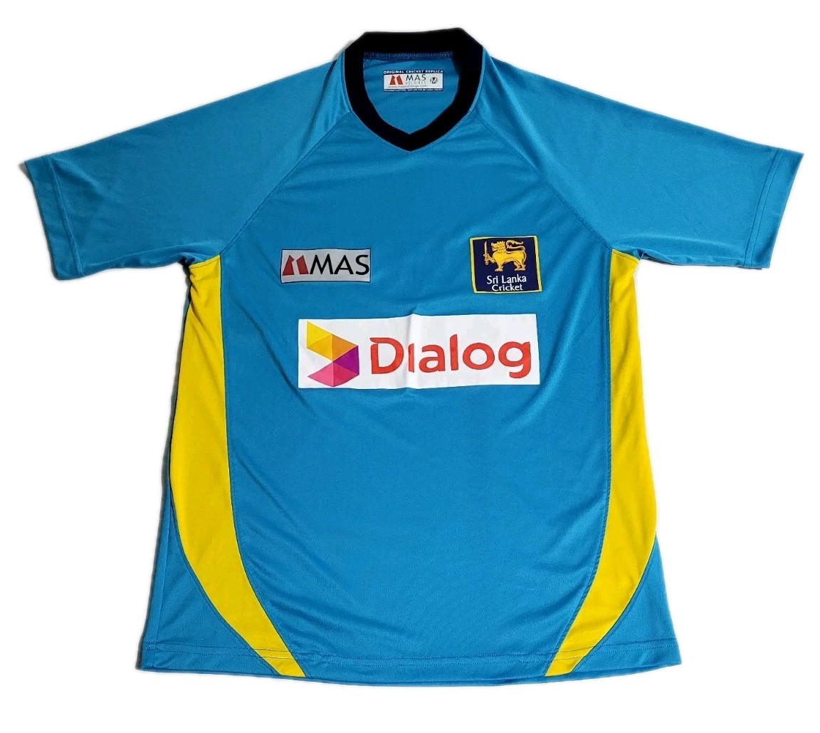 Authentic Original Cricket Replica Blue Jersey Sri Lanka By MAS Holdings Size M