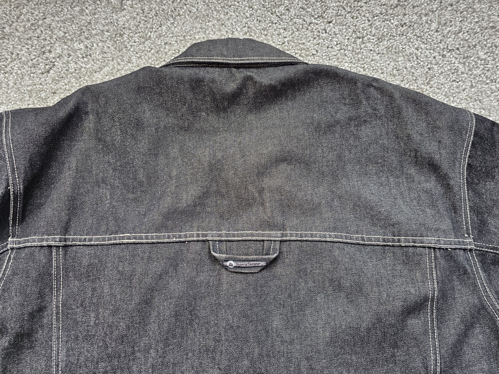 Hedz.up Jackets Sz 3XL/ Denim Jean Jacket/Hip-Hop Streetwear/Hong Kong/Vintage