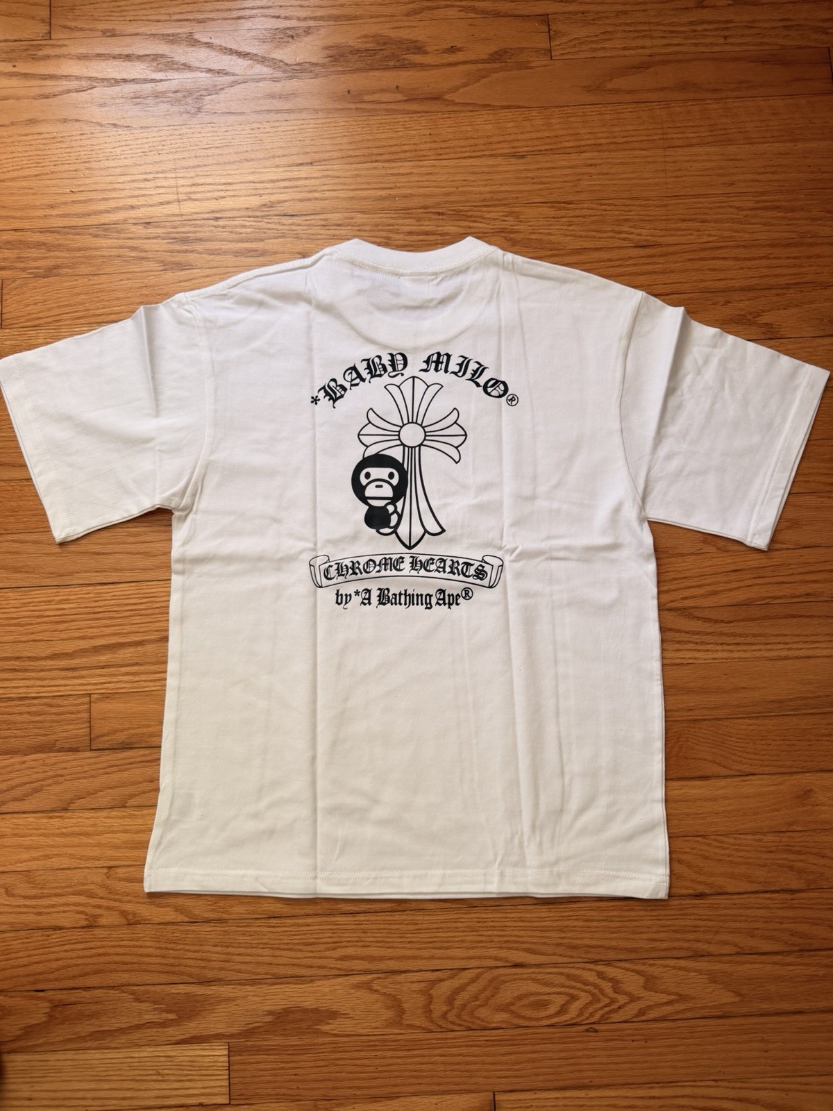 Chrome x Bape White Medium Tee