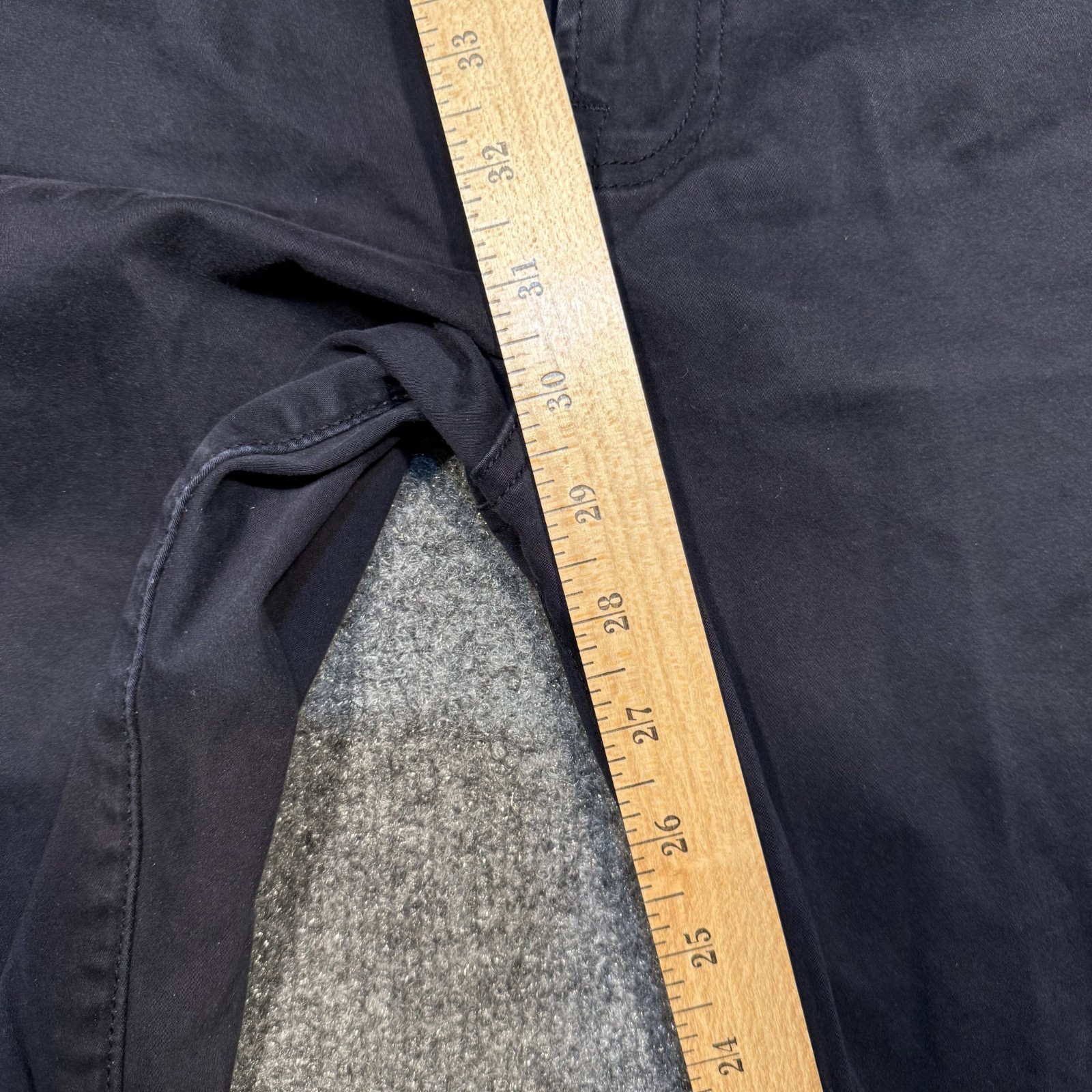 Lucky Brand 121 Slim Straight Pants Mens 38×30 Blue Navy Khaki 5 Pocket Stretch