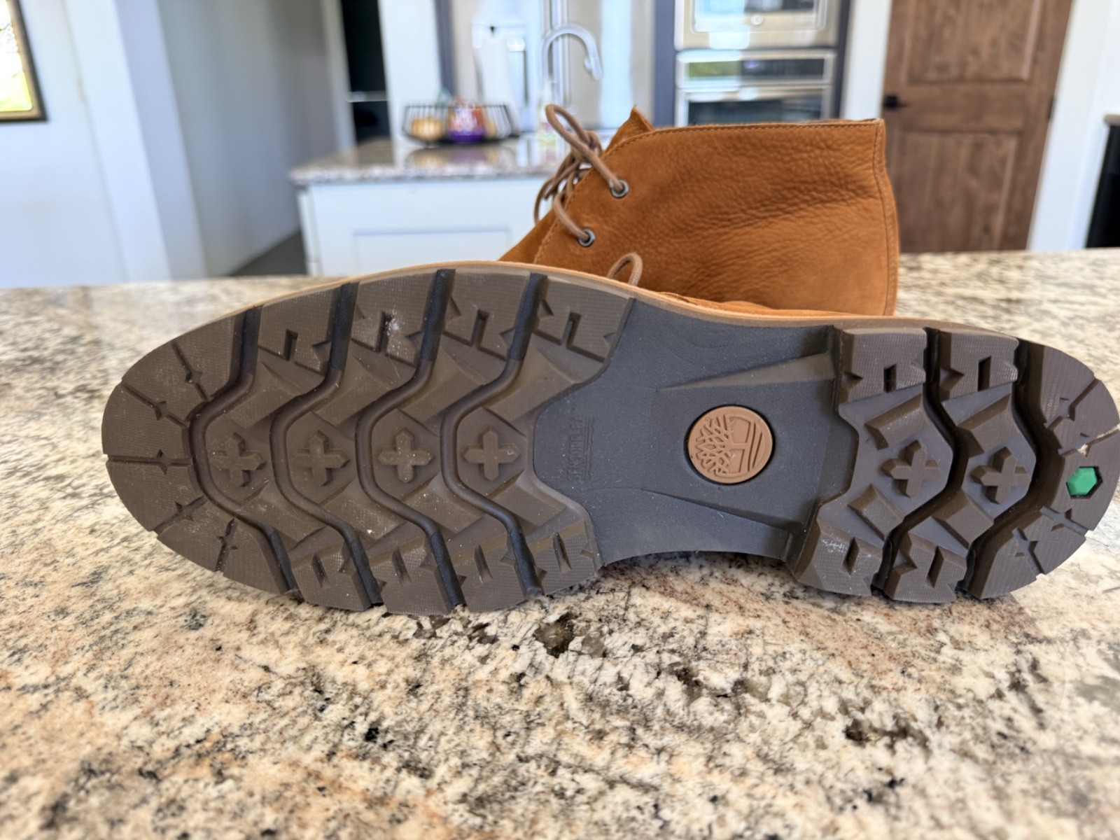Timberland Port Union Chukka Boot Waterproof Brown Nubuck Size 10.5
