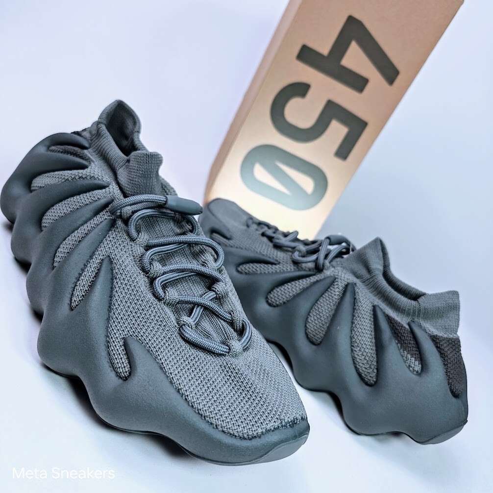 Adidas US 13 Men’s Stone Marine Blue Grey Retro Lifestyle Yeezy 450 IG5530 New