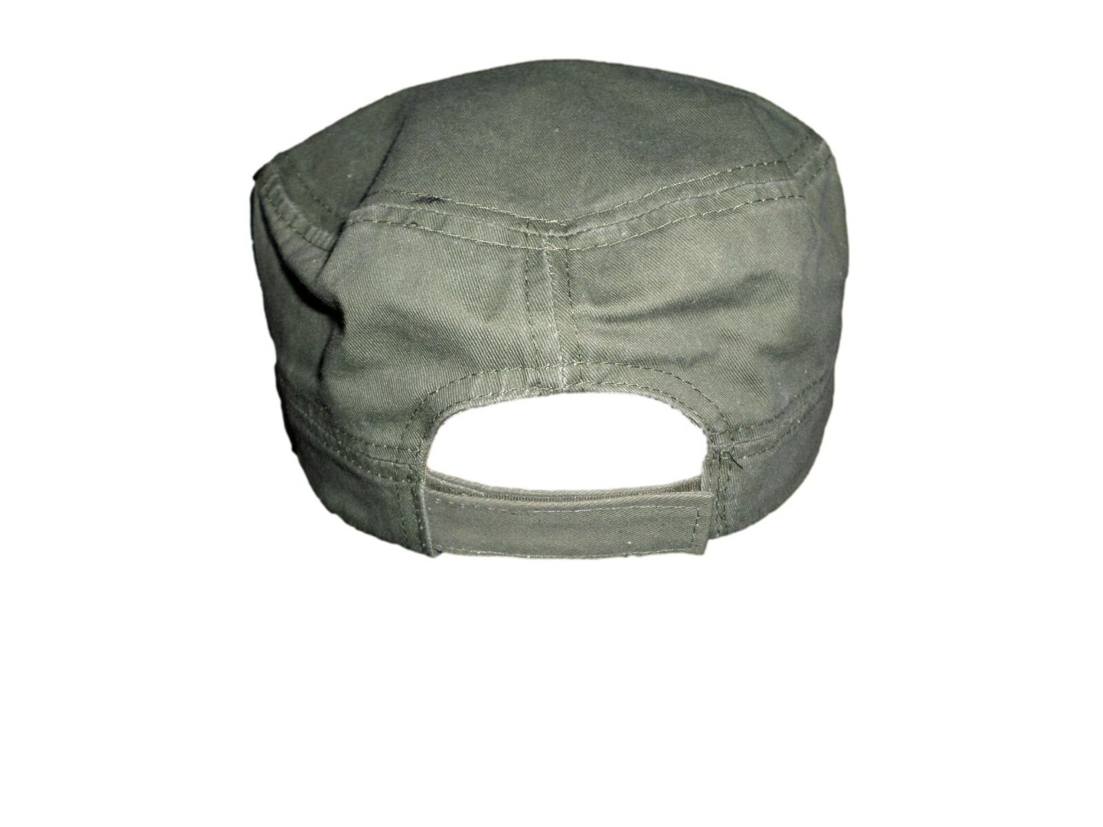 U.S MILITARY VIETNAM VETERAN HAT FLAT TOP OD GREEN BALL CAP VIETNAM RIBBONS