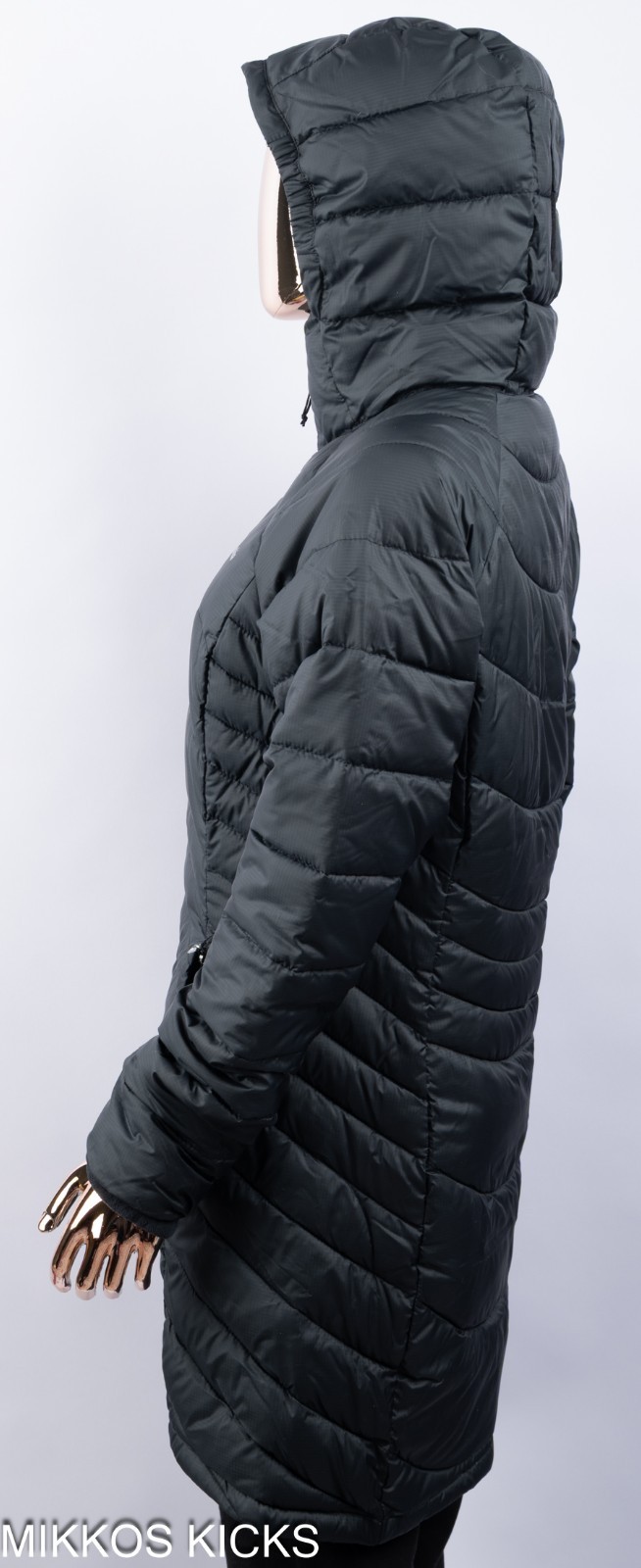 Women’s COLUMBIA Karis Gale ll Long Jacket Knee-Length Insulated Warm Hooded
