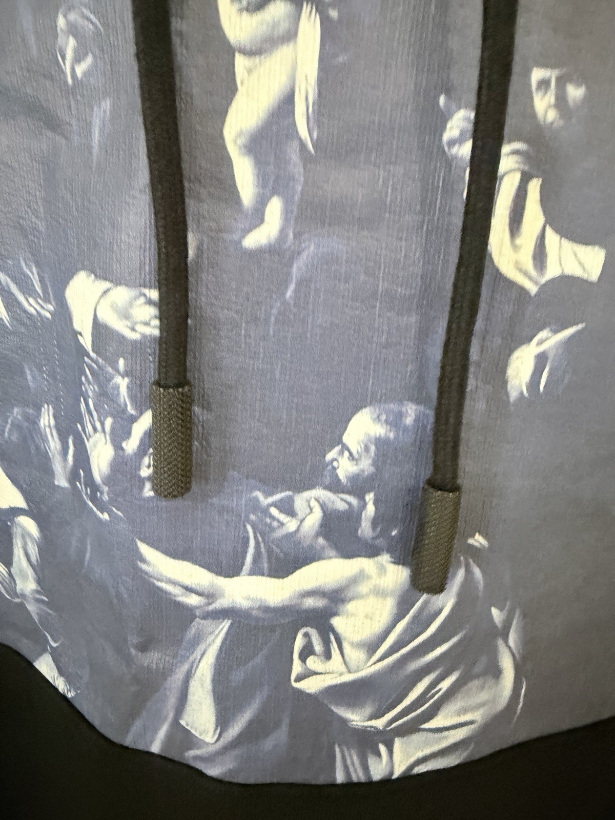 Off White Virgil Abloh Seeing Things Caravaggio Hoodie Mens XL w COA Authentic!