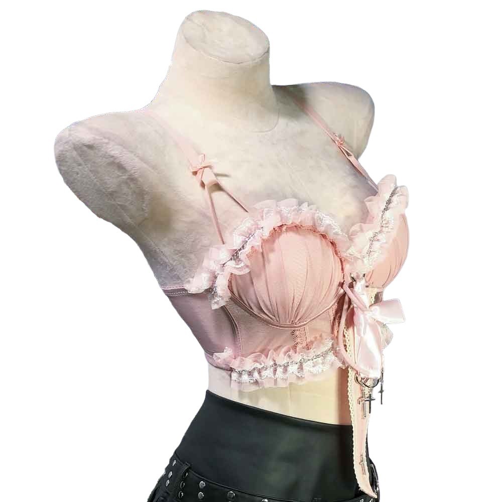 Goth Tops Emo Clothing Grunge Gothic Tank Punk Rock Clothes Vkei Y2K