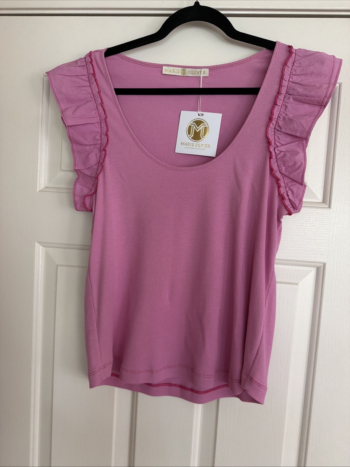 NWT Marie Oliver Fushia Pink Anna Top Sz M