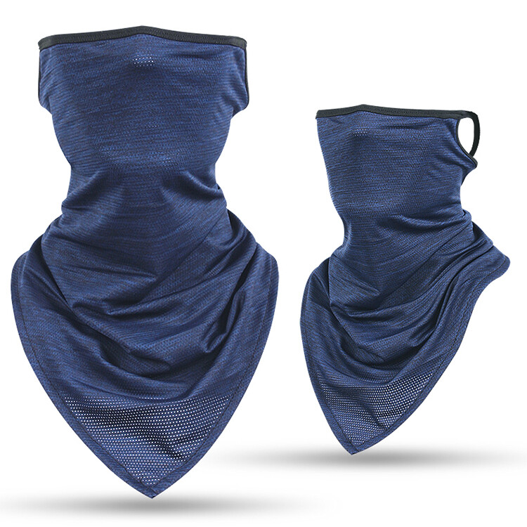 Neck Gaiter with Ear Loops UV Protection Neck Scarf Covers Bandana for Men Women