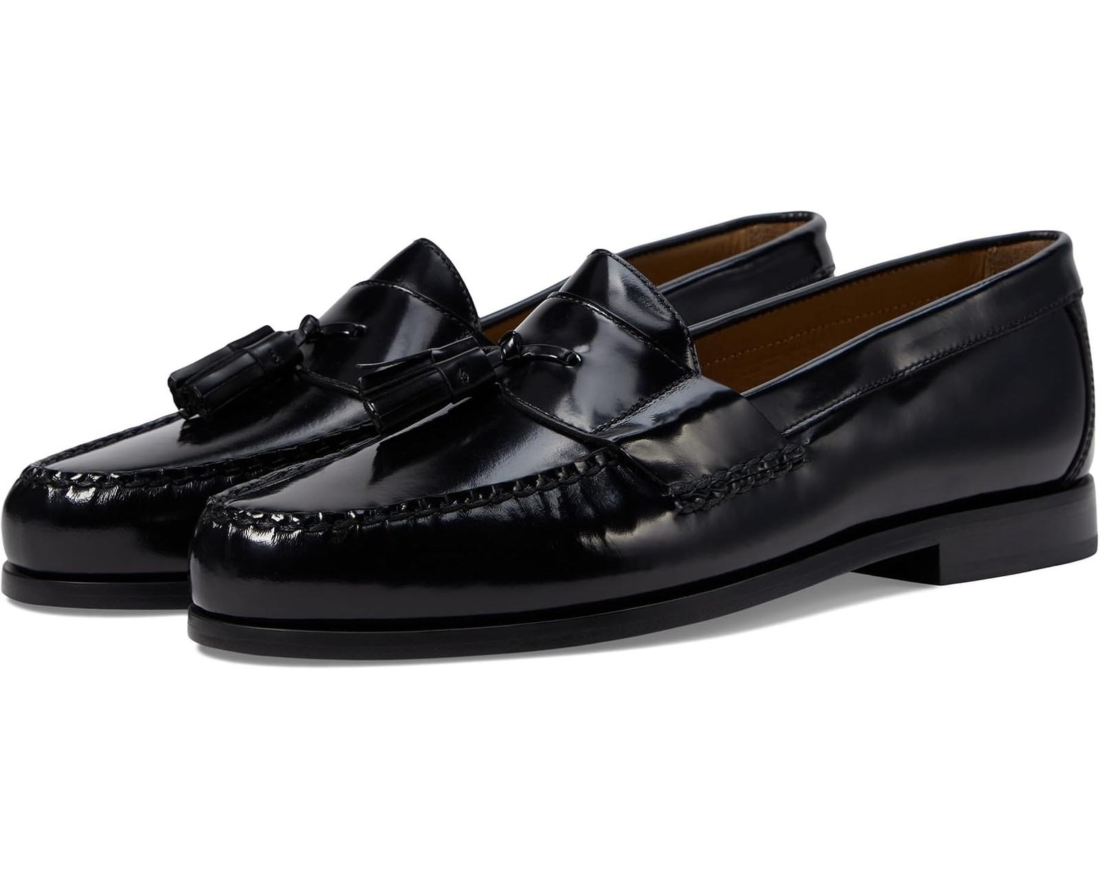Johnston & Murphy Men’s Hayes Tassel Loafer Shoes 015-01095 Black