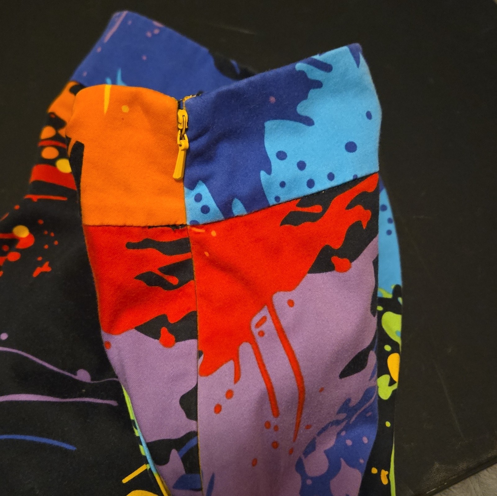 Loudmouth Women’s Multicolor Paint Splatter Skort w/ Built-In Shorts Size 16