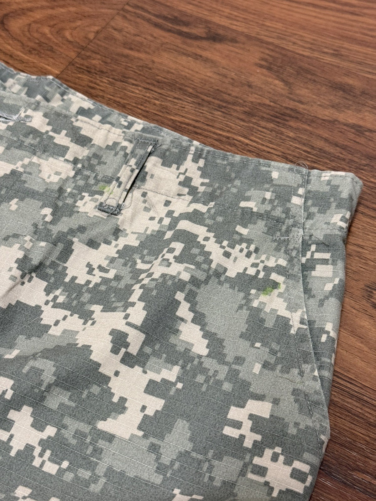 US Army ACU UCP Digital Camo Cargo Pants Large Long Ripstop Military Used