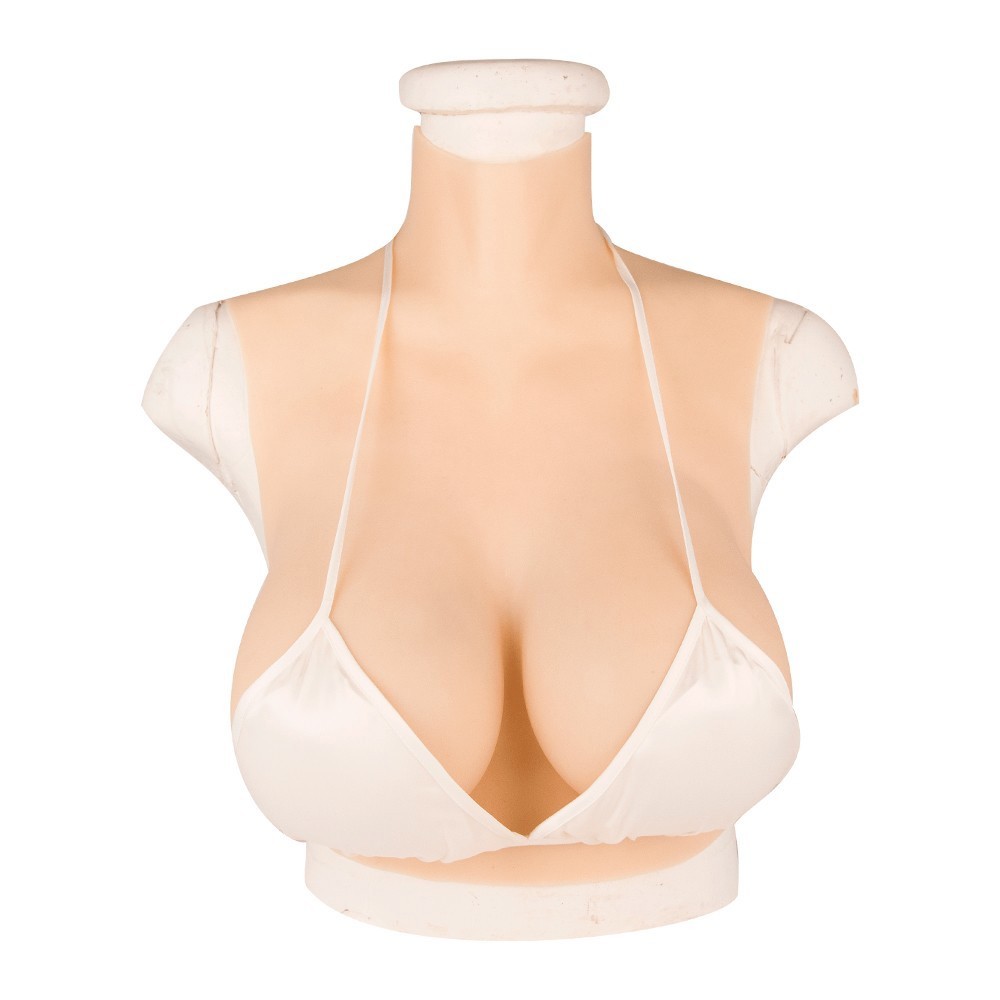 Silicone Breast Forms C-H Cup Breast Plates Fake Boobs Crossdresser Drag Queen