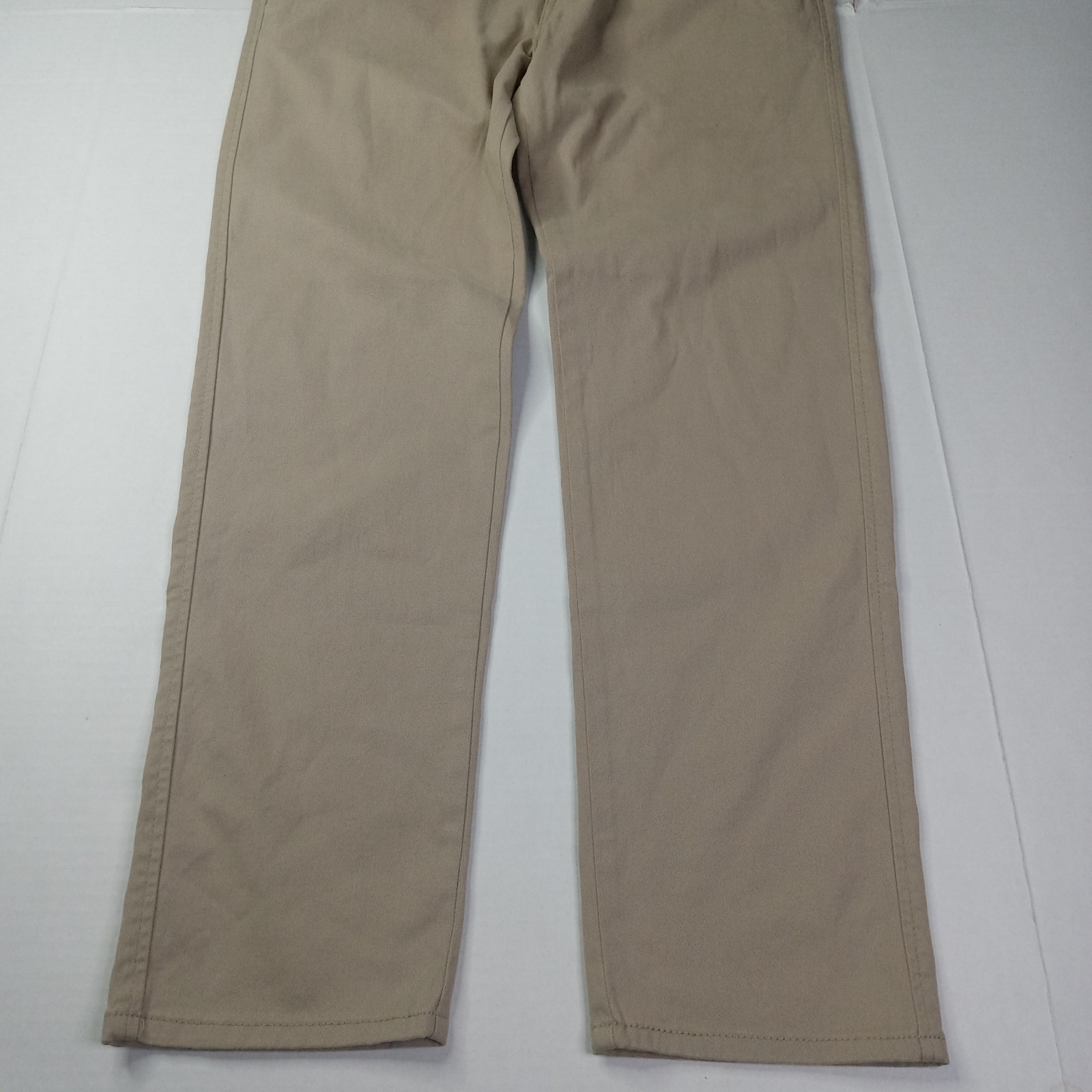 Levi Strauss Signature Essential Straight Leg Chino Pants Men’s Size 33×30 Khaki