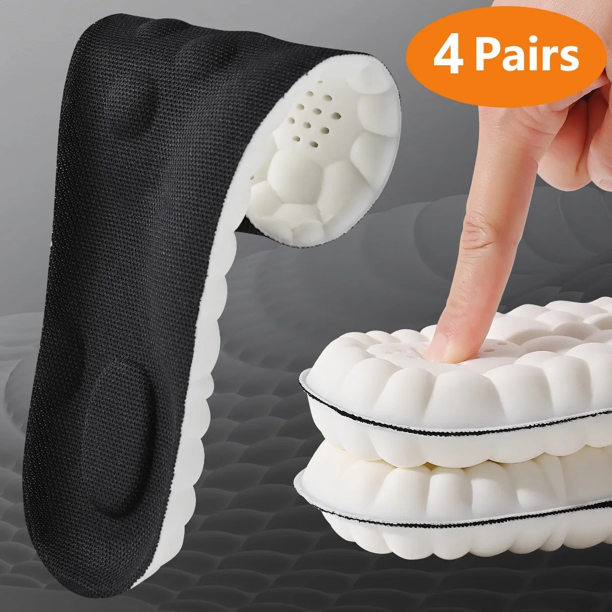 Original Stepprs Comfort Shoe Insoles Steppers Cloud Soles for Men Women US SIZE