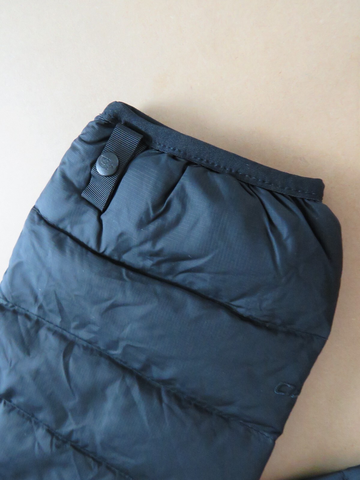 Mens The North Face Minoqua Flare 550-Down Packable Light Puffer Jacket – Black