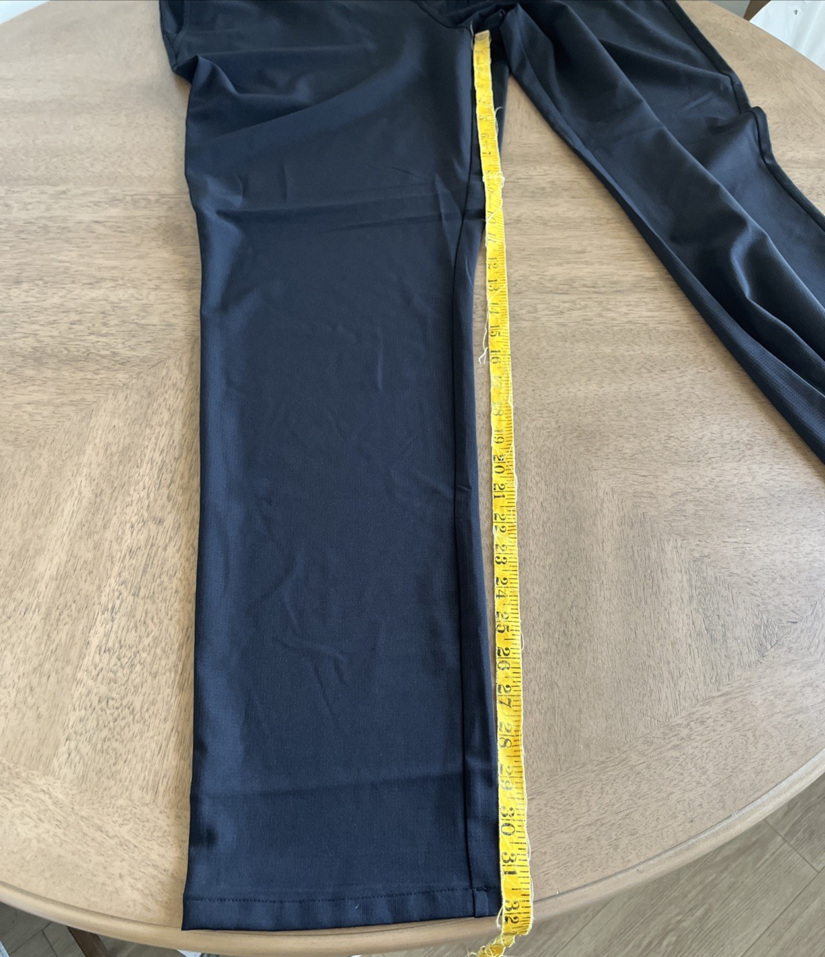 Travis Mathew Pants Mens 34×32 Black Right On Time Performance Stretch Pants