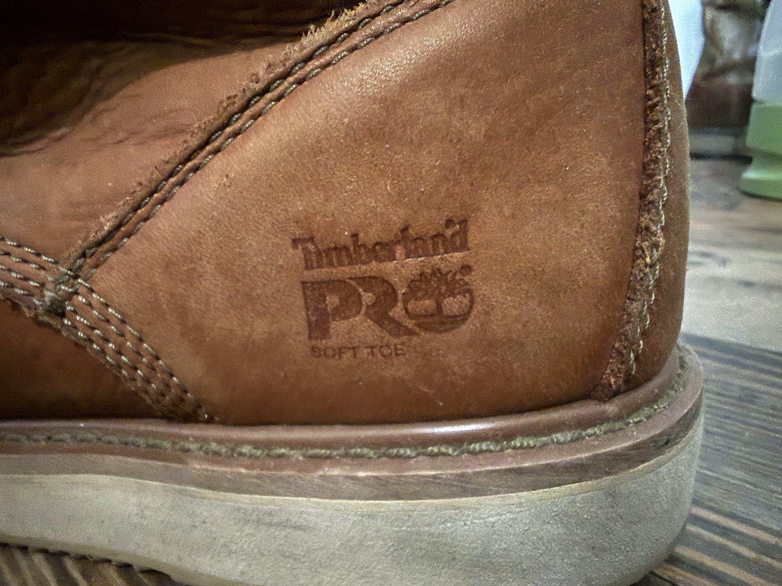 Nice Timberland Pro Series 24/7 Men’s 10.5 Wide Leather Boots Lace Up